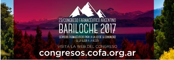 XXIII CONGRESO FARMACÉUTICO ARGENTINO 