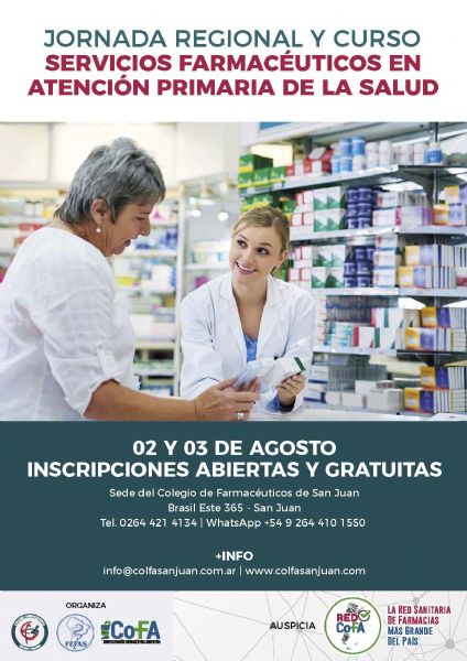 “JORNADAS CUYANAS DE SERVICIOS FARMACÉUTICOS EN ATENCIÓN PRIMARIA DE LA SALUD”