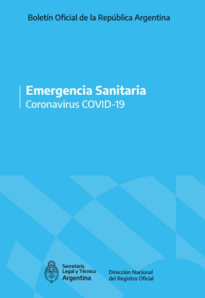 EMERGENCIA SANITARIA CORONAVIRUS COVID-19