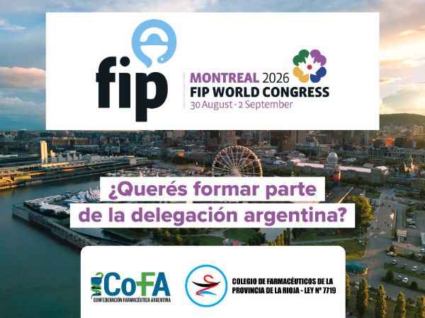 ¿Querés formar parte de la delegación argentina al 84° Congreso Mundial de Farmacia de la FIP en Montreal?